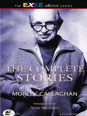 cover image of The Complete Stories of Morley Callaghan